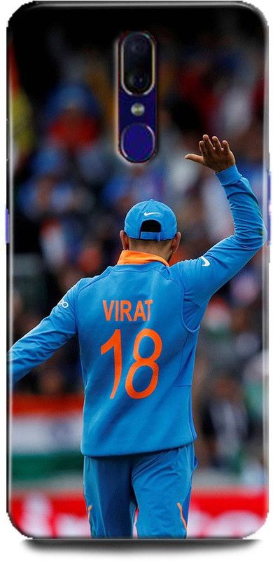 FIKORA Back Cover for OPPO A9/CPH1938 VIRAT KOHLI PRINTED  (Multicolor, Hard Case)