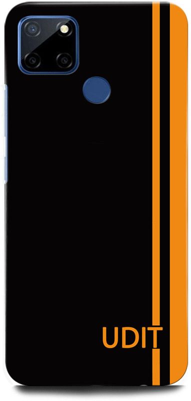 GRAFIQE Back Cover for Realme Narzo 30A 3171 UDIT, UDIT NAME  (Multicolor, Shock Proof, Pack of: 1)