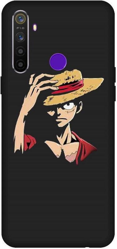 URCHIN Back Cover for Realme 5 Luffy, Monkey D Luffy, One Piece, Pirate, Anime, Funny, Cartoon  (Multicolor, Shock Proof, Pack of: 1)