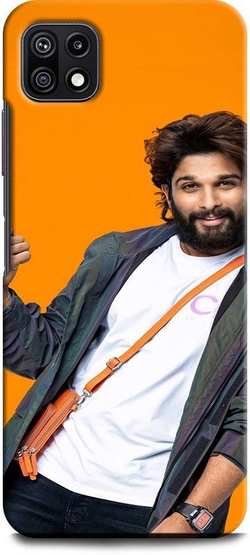 INDICRAFT Back Cover for SAMSUNG Galaxy A22 5G ALLU ARJUN, STYLISH STAR, TAMIL STAR, SOUTH STAR  (Multicolor, Shock Proof, Pack of: 1)