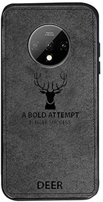 OM Back Cover for OnePlus 7T  (Black, Shock Proof, Pack of: 1)