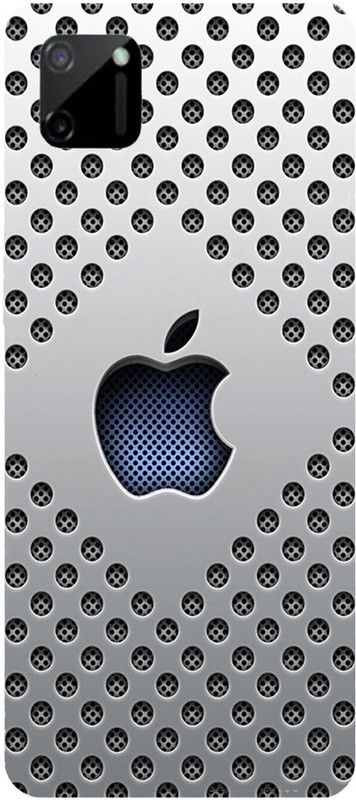 METOO Back Cover for Realme C11, Apple Design Back Cover, Realme C11 back cover Print : 110  (Multicolor, Dual Protection, Silicon, Pack of: 1)