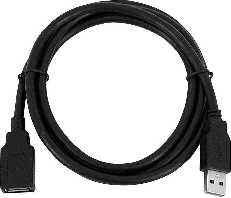 SANNO WORLD USB Type C Cable 1 m Extension Cable  (Compatible with Mobile, Black, One Cable)