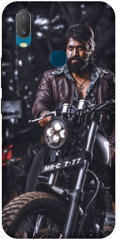 URCHIN Back Cover for Vivo Y17 KGF, kgf, rocky, kgf movie, Bike, Rocky bhai, kgf2  (Multicolor, Shock Proof, Pack of: 1)