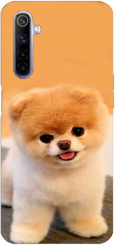 METOO Back Cover for Realme 6 Pro, Cute Puppy, Print : 310  (Multicolor, Dual Protection, Silicon, Pack of: 1)