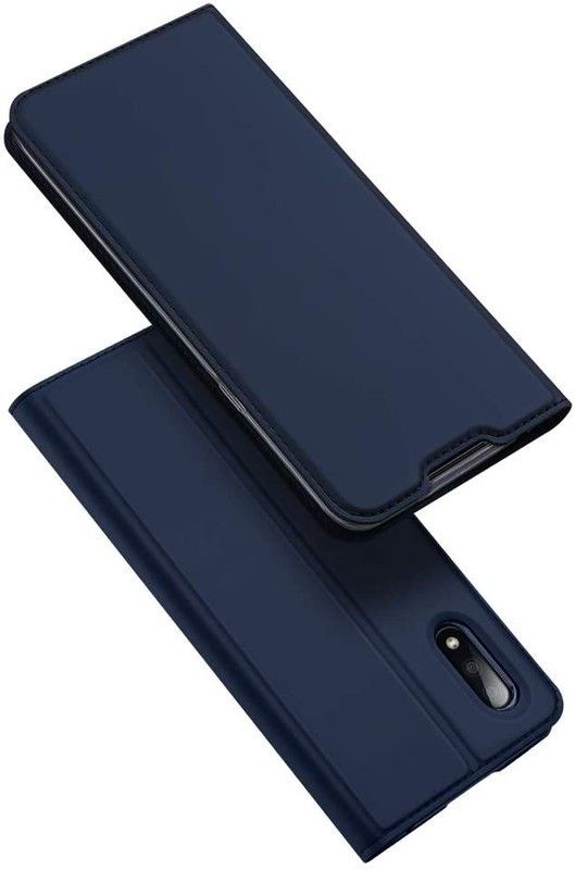 Elica Flip Cover for Samsung Galaxy A01  (Blue, Shock Proof, Pack of: 1)