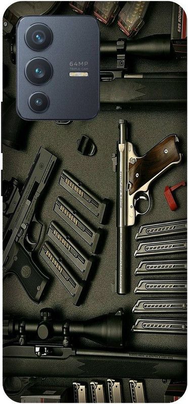 Saviyo Back Cover for Vivo V23  (Multicolor, Hard Case, Pack of: 1)