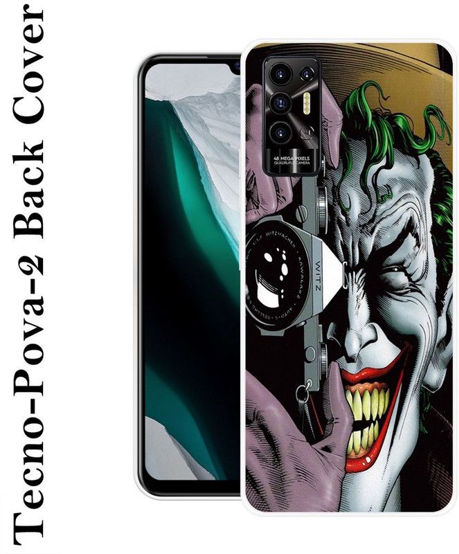 PALWALE BALAJI Back Cover for Tecno Pova 2  (Multicolor, Silicon)