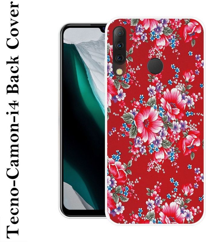 PALWALE BALAJI Back Cover for Tecno Camon i4  (Multicolor, Silicon)