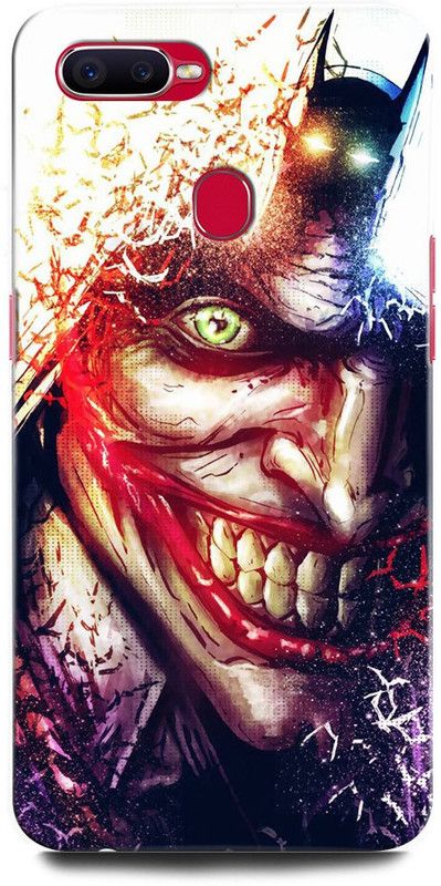 INTELLIZE Back Cover for OPPO F9 Pro CPH1823JOKER, BATMAN, HEALTH LEDGER JOKER, DARK KNIGHT, WHY SO SERIOUS  (Multicolor, Hard Case, Pack of: 1)