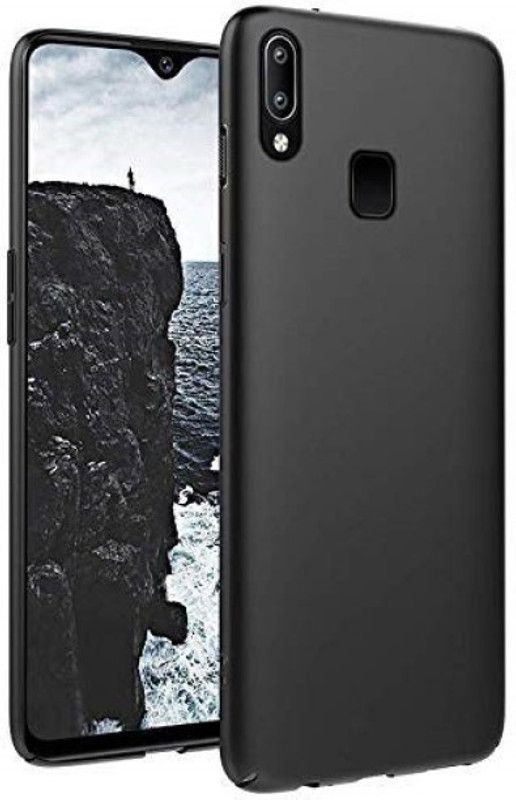 Chemforce Back Cover for Vivo Y91, Vivo Y93  (Black, Flexible, Pack of: 1)