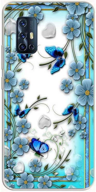 mobom Back Cover for VIVO V17  (Multicolor, Dual Protection, Silicon, Pack of: 1)
