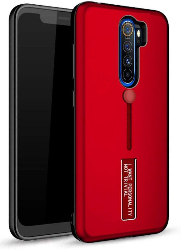 eCase Back Cover for Realme X2 Pro  (Red, Grip Case, Pack of: 1)