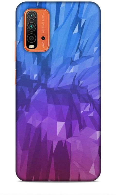 CRAFTARA Back Cover for Redmi 9T  (Blue, Hard Case)
