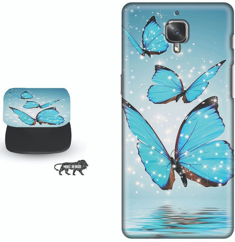 Zappy Back Cover for OnePlus 3T  (Multicolor, Cases with Holder, Pack of: 1)