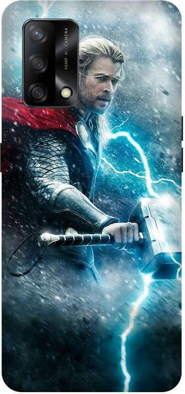 SAVETREE Back Cover for Oppo F19, CPH2219, Oppo F19s, CPH2223, Thor, Avengers  (Multicolor, 3D Case, Pack of: 1)