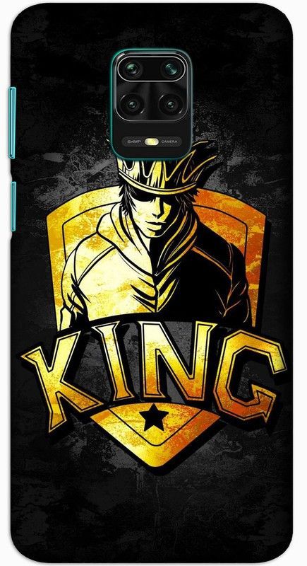 CROKIAN Back Cover for REDMI Note 9 Pro Max King Back Cover  (Multicolor, Hard Case, Pack of: 1)