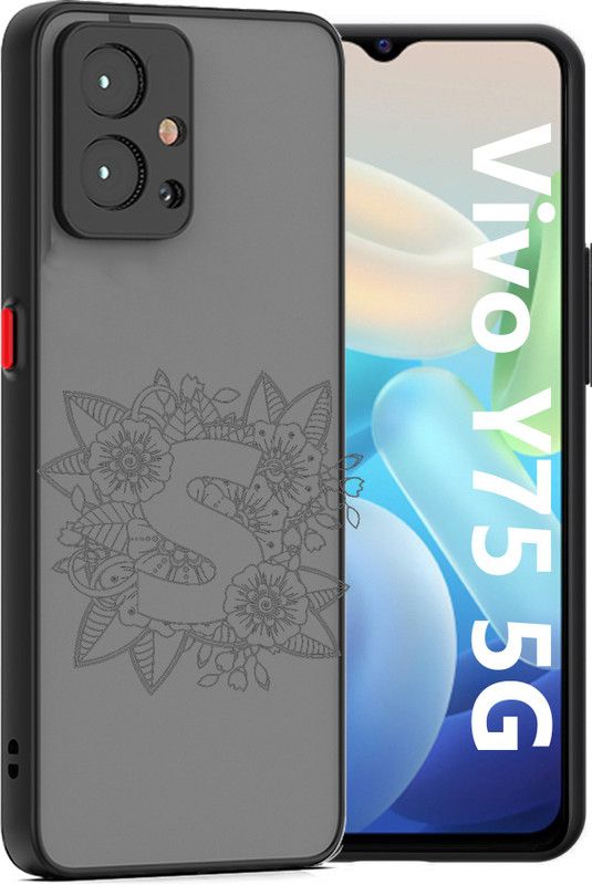 Lilliput Back Cover for VIVO Y75 5G, VIVO Y75 5G S Letter Case  (Multicolor, Matte Finish)