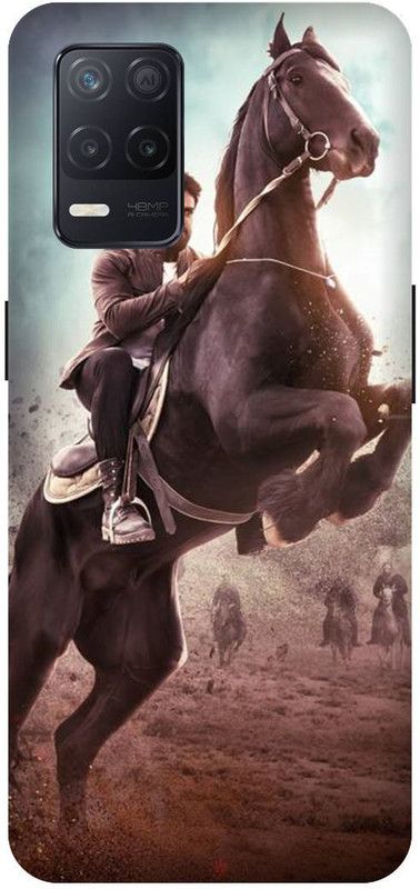 UMPRINT Back Cover for Realme 8/RMX3085 Ramcharan Megastar Tamil Actor Printed Back Cover  (Multicolor, Hard Case, Pack of: 1)