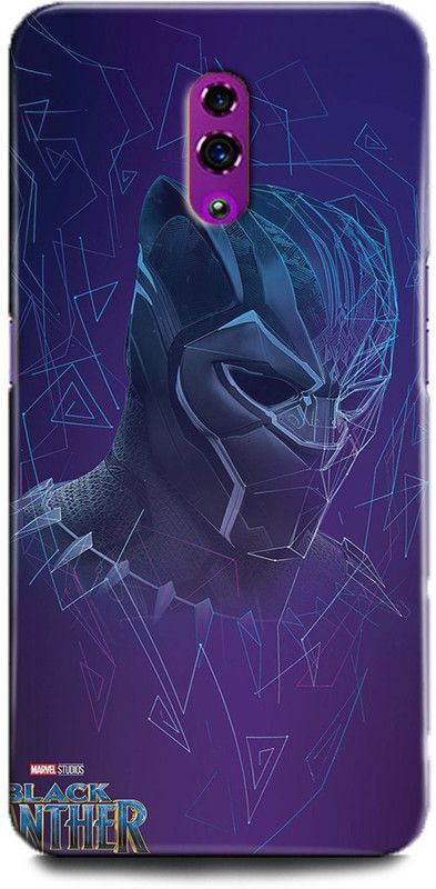 INTELLIZE Back Cover for Oppo Reno/CPH1919 Black Phanter,Printed  (Multicolor, Shock Proof, Pack of: 1)