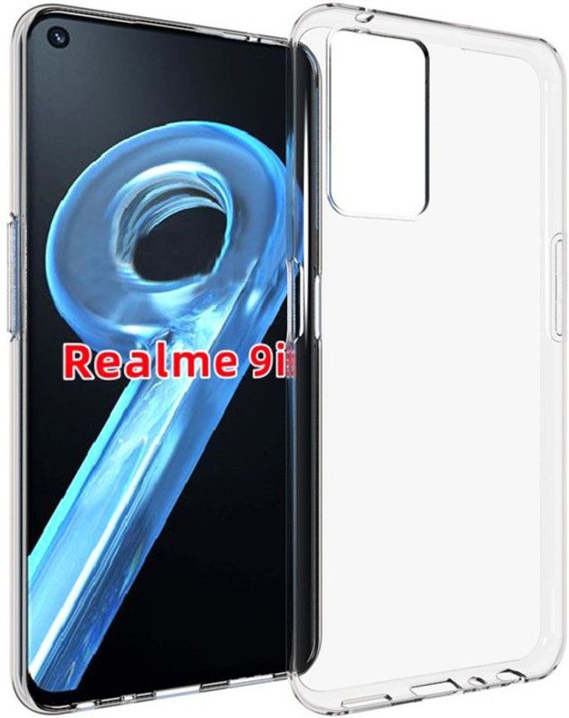 PrimeLike Back Cover for Realme 9i / RMX3491  (Transparent, Flexible, Silicon, Pack of: 1)