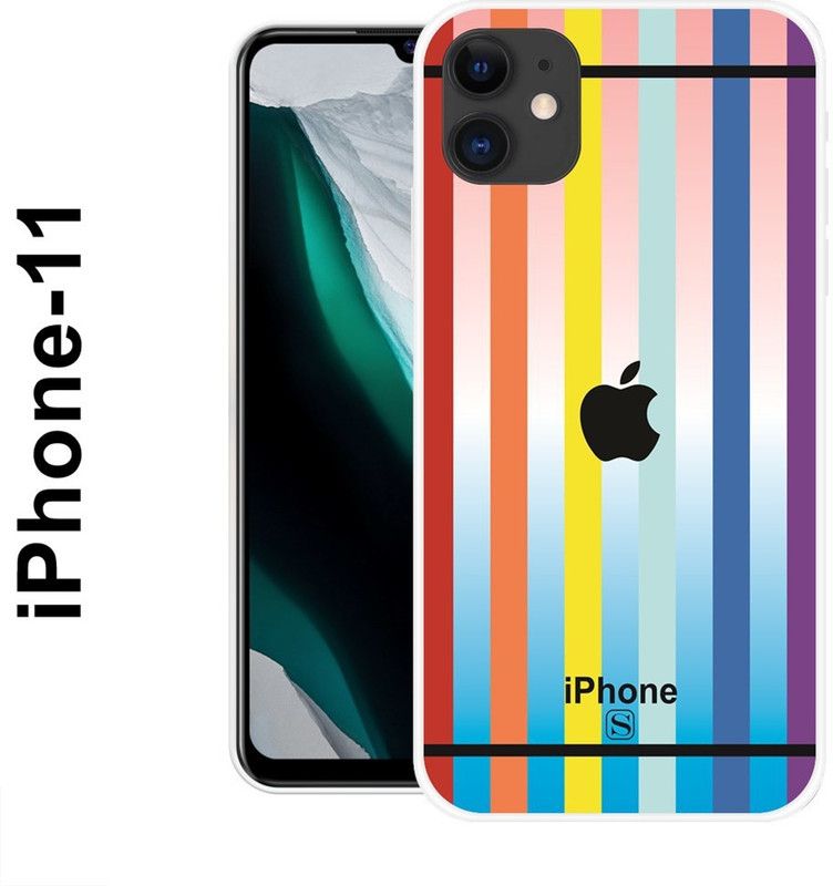 JAIKARA Back Cover for Apple iPhone 11  (Multicolor, Grip Case, Silicon, Pack of: 1)