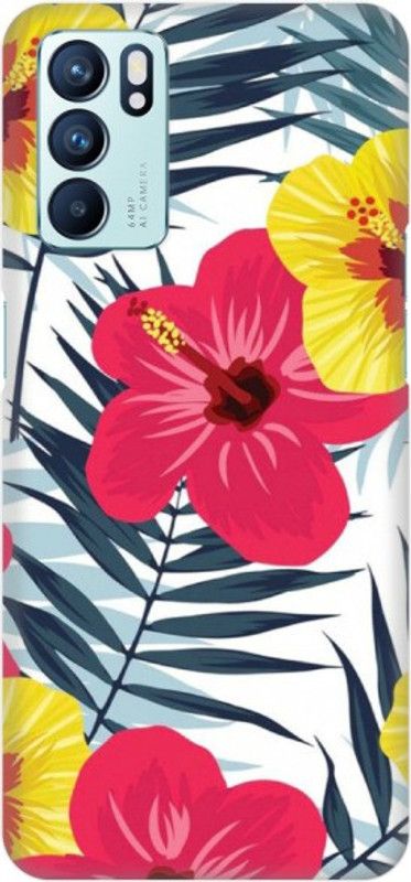 COBIERTAS Back Cover for Oppo Reno 6 5G  (Multicolor, Hard Case, Pack of: 1)