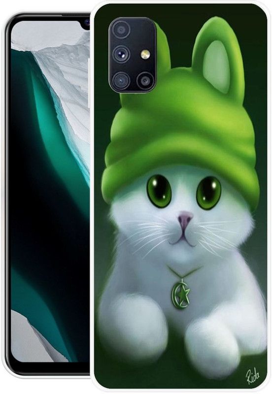 REALKING Back Cover for Samsung Galaxy M51, Samsung M51  (Multicolor, Grip Case, Silicon)
