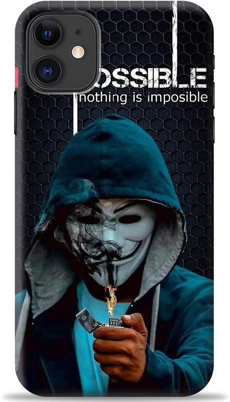 Crafter Back Cover for Apple iPhone 11  (Blue, Shock Proof, Pack of: 1)