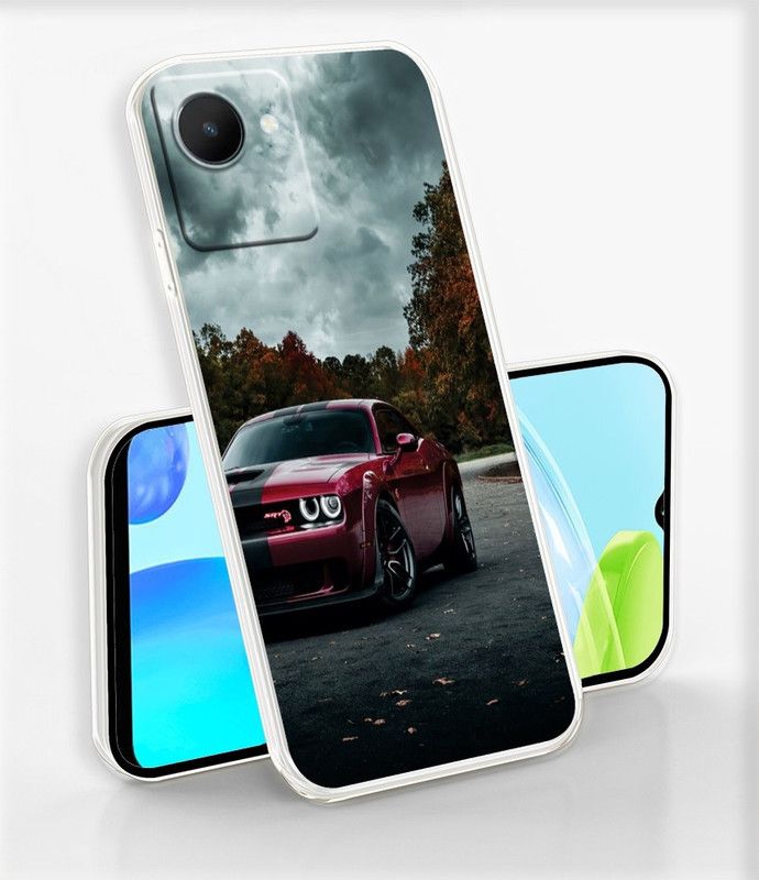 mobom Back Cover for Oppo Realme C30  (Multicolor, Dual Protection, Silicon, Pack of: 1)