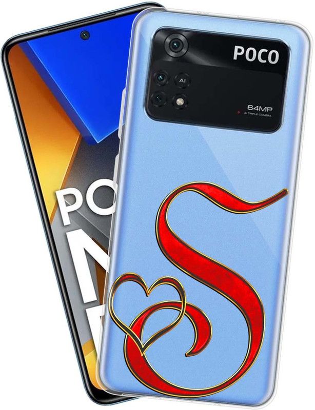 Flipkart SmartBuy Back Cover for Poco M4 Pro  (Blue, Red, Grip Case, Silicon, Pack of: 1)
