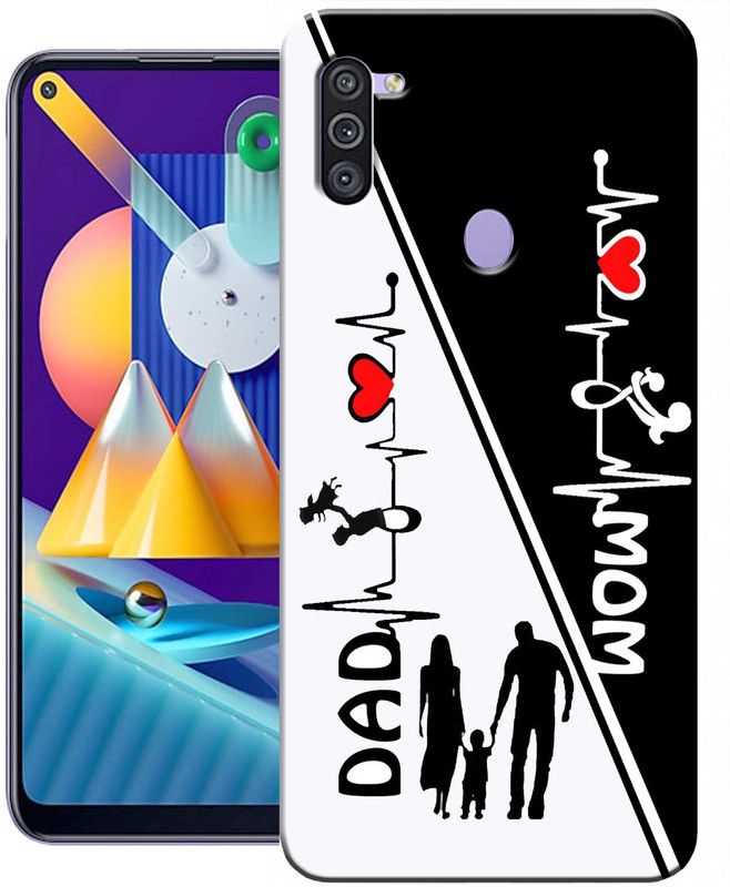 KENTAROELENE Back Cover for Samsung Galaxy M11 back cover / Samsung Galaxy M11 Designer/mobile back cover  (Multicolor, Anti-radiation, Silicon, Pack of: 1)