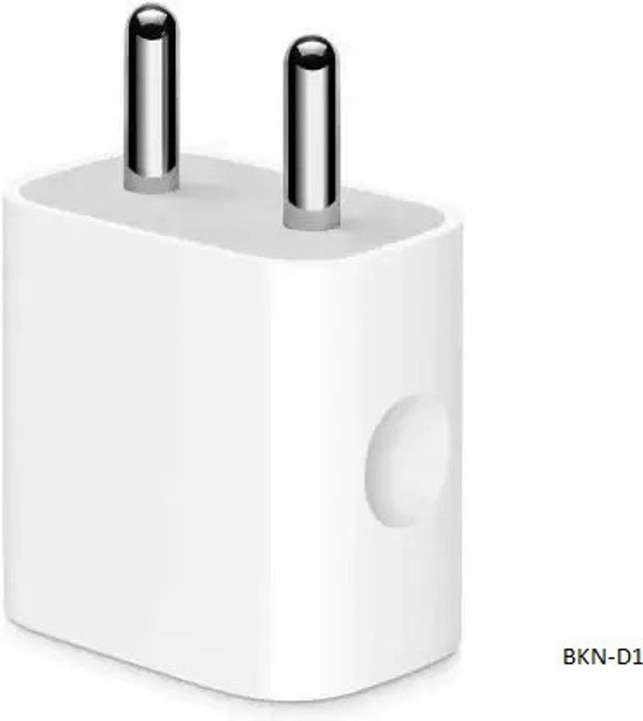 BKN NA Mobile I PHONE CERTIFIED 20 WATT ADAPTER FOR I PHONE 11/12/13/ SERIES / [DOCK ONLY] Charger  (White)