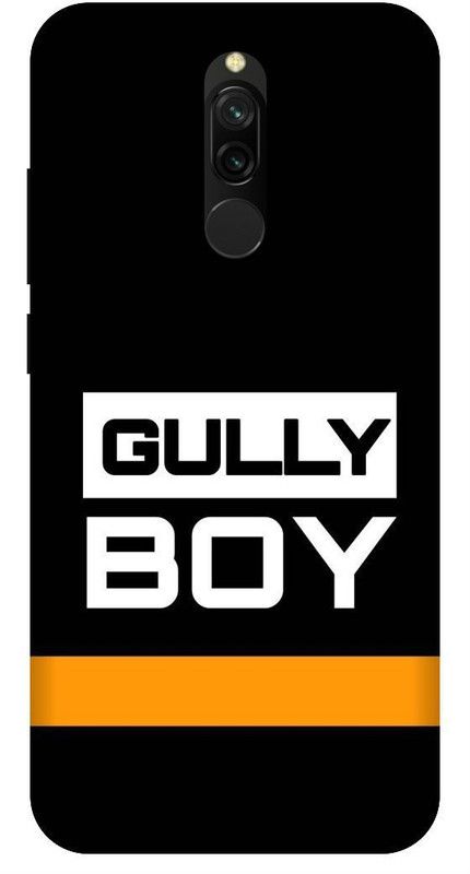 SSMORYA Back Cover for Mi Redmi 8 Gully Boy Printed Back Cover  (Multicolor, Waterproof, Pack of: 1)