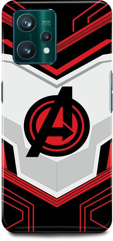 play fast Back Cover for OPPO A76, CPH2375 AVENGERS, A, NAME, LOGO, SIGN  (Red, Hard Case, Pack of: 1)