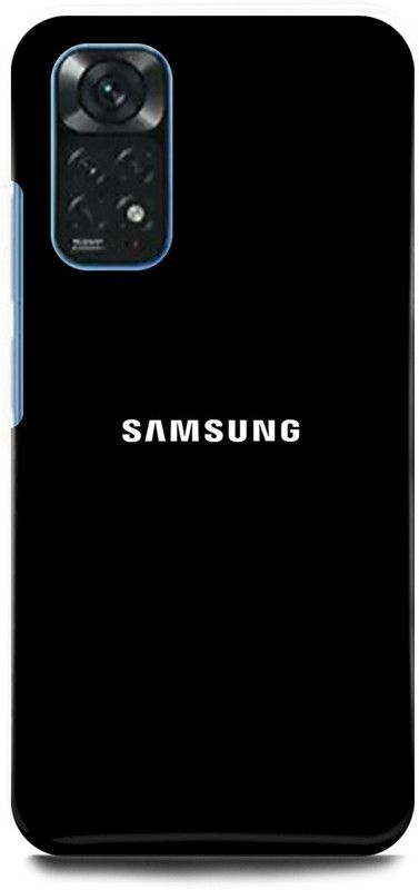 play fast Back Cover for Redmi Note 11 SAMSUNG, SIGN, LOGO, BLACK  (Black, Hard Case, Pack of: 1)