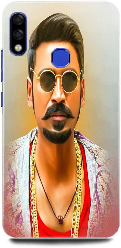 FRONK Back Cover for Infinix Hot 7, X625C, DHANUSH, SOUTH, HERO, ACTOR  (Multicolor, Hard Case, Pack of: 1)