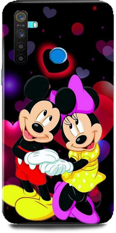 MP ARIES MOBILE COVER Back Cover for Realme 5i/RMX2030,Mickey,Mickey Mouse,Art, Cartoon, Teddy,Doll  (Multicolor, Hard Case, Pack of: 1)