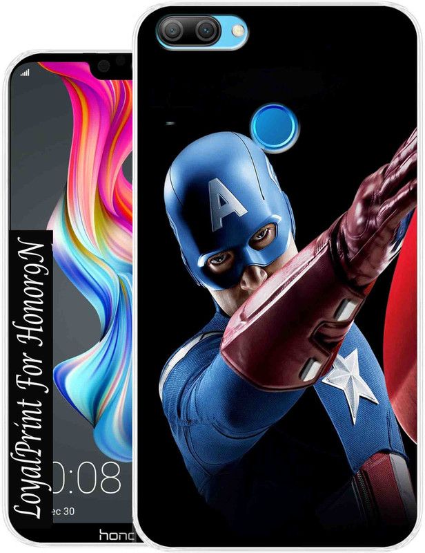 Loyalprint Back Cover for Honor 9N  (Multicolor, Flexible, Silicon, Pack of: 1)