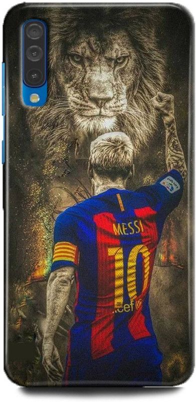 FIKORA Back Cover for Samsung Galaxy A50s/SM-A507FZLVINS LIONEL MESSI PRINTED  (Multicolor, Hard Case)