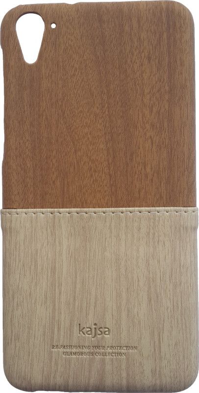 Kajsa Back Cover for HTC Desire 826  (Brown)