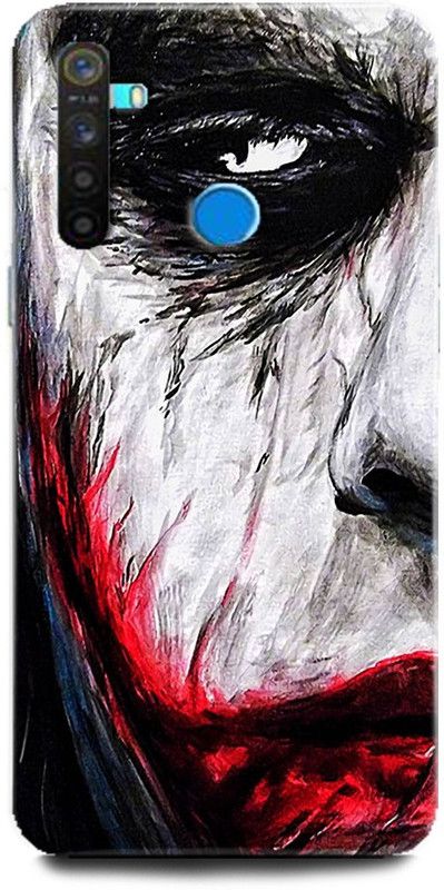 GRAFIQE Back Cover for Realme 5/ Joker, Batman, Heath ledger joker, Batman Joker, Dark Knight  (Multicolor, Shock Proof, Pack of: 1)