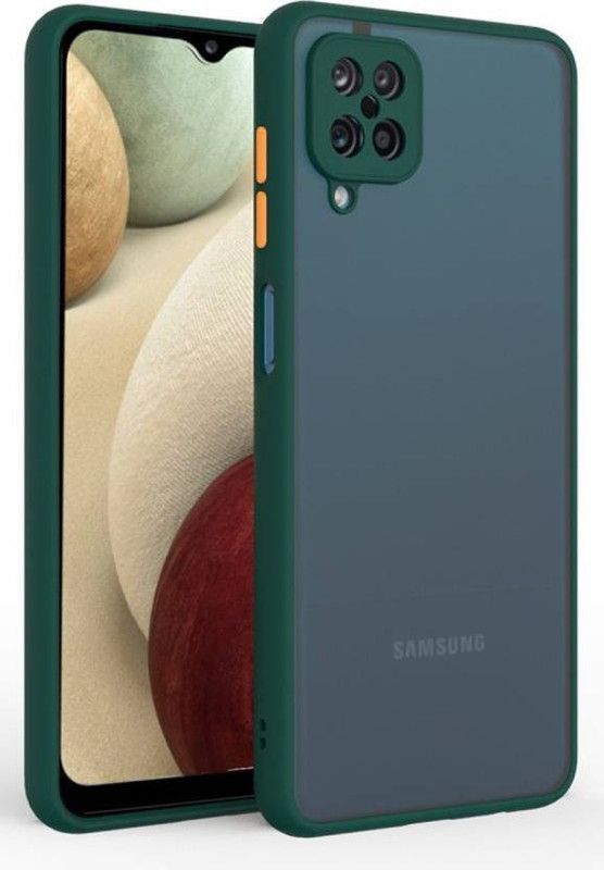 Mobi Elite Back Cover for Samsung Galaxy F12, Samsung Galaxy M12, Samsung Galaxy A12  (Green, Pack of: 1)