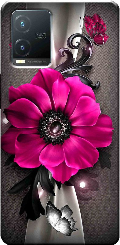 Auqueno Back Cover for Vivo T1X 4G 2772  (Multicolor, Hard Case, Silicon, Pack of: 1)