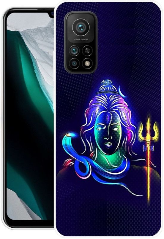 BLUEBUG Back Cover for Mi 10T Pro  (Blue, Grip Case, Silicon, Pack of: 1)