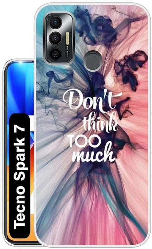 Case Club Back Cover for Tecno Spark 7  (Multicolor, Grip Case, Silicon, Pack of: 1)