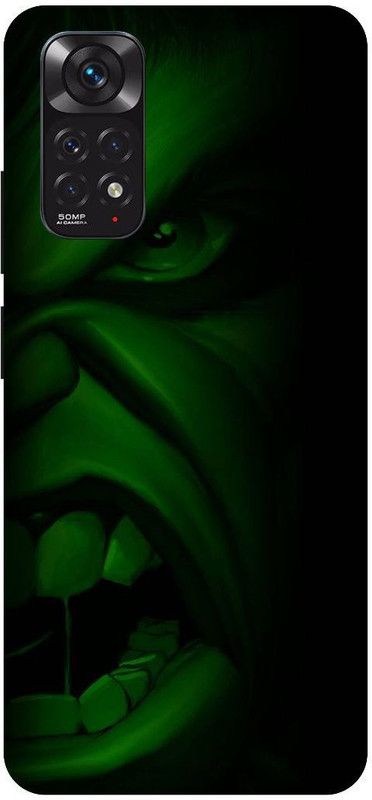 Yoprint Back Cover for Redmi Note 11s 5G Green, Hulk Printed cover  (Multicolor, Hard Case, Pack of: 1)