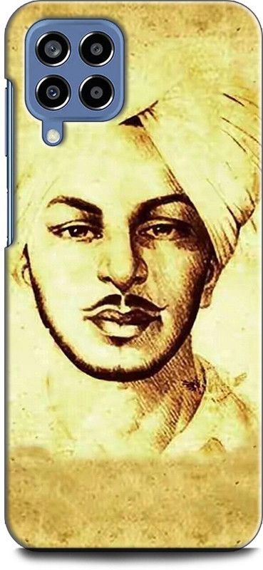 WallCraft Back Cover for SAMSUNG Galaxy M53 5G BHAGAT SINGH, FREEDOM FIGHTER, INDIAN, NATIONAL  (Multicolor, Dual Protection, Pack of: 1)