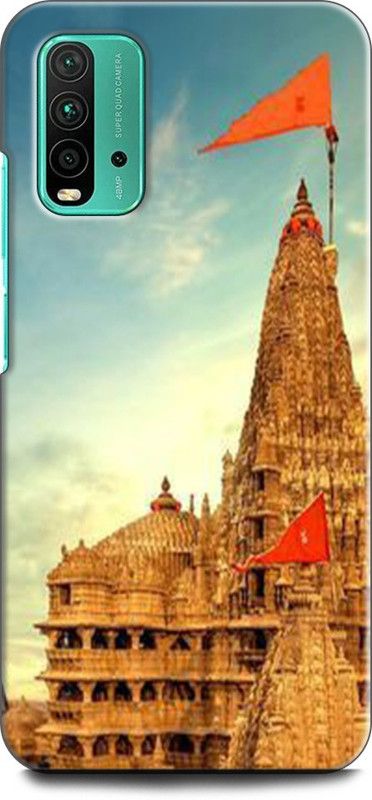 KEYCENT Back Cover for REDMI 9 Power RAM JI, JAI SHREE RAM, LORD RAM, GOD, TEMPLE  (Multicolor, Pack of: 1)