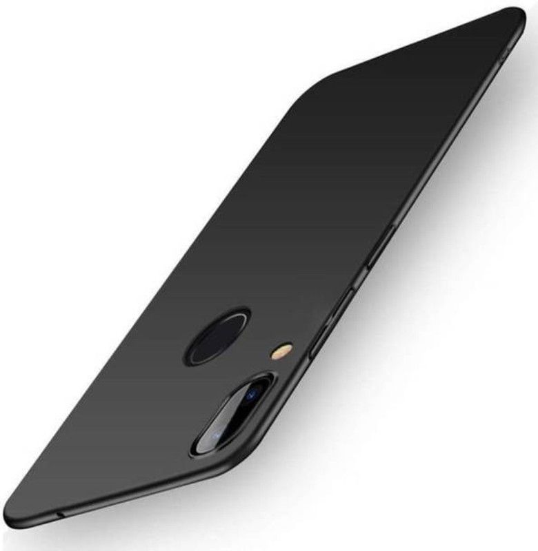 ALONZO Back Cover for Redmi 7  (Black, Shock Proof)